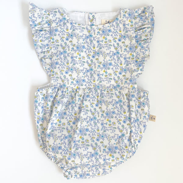 Ruffle Sunsuit in Floral